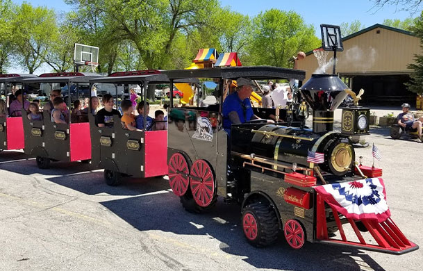 Train ride at Adventure Bound Beaver Trails
